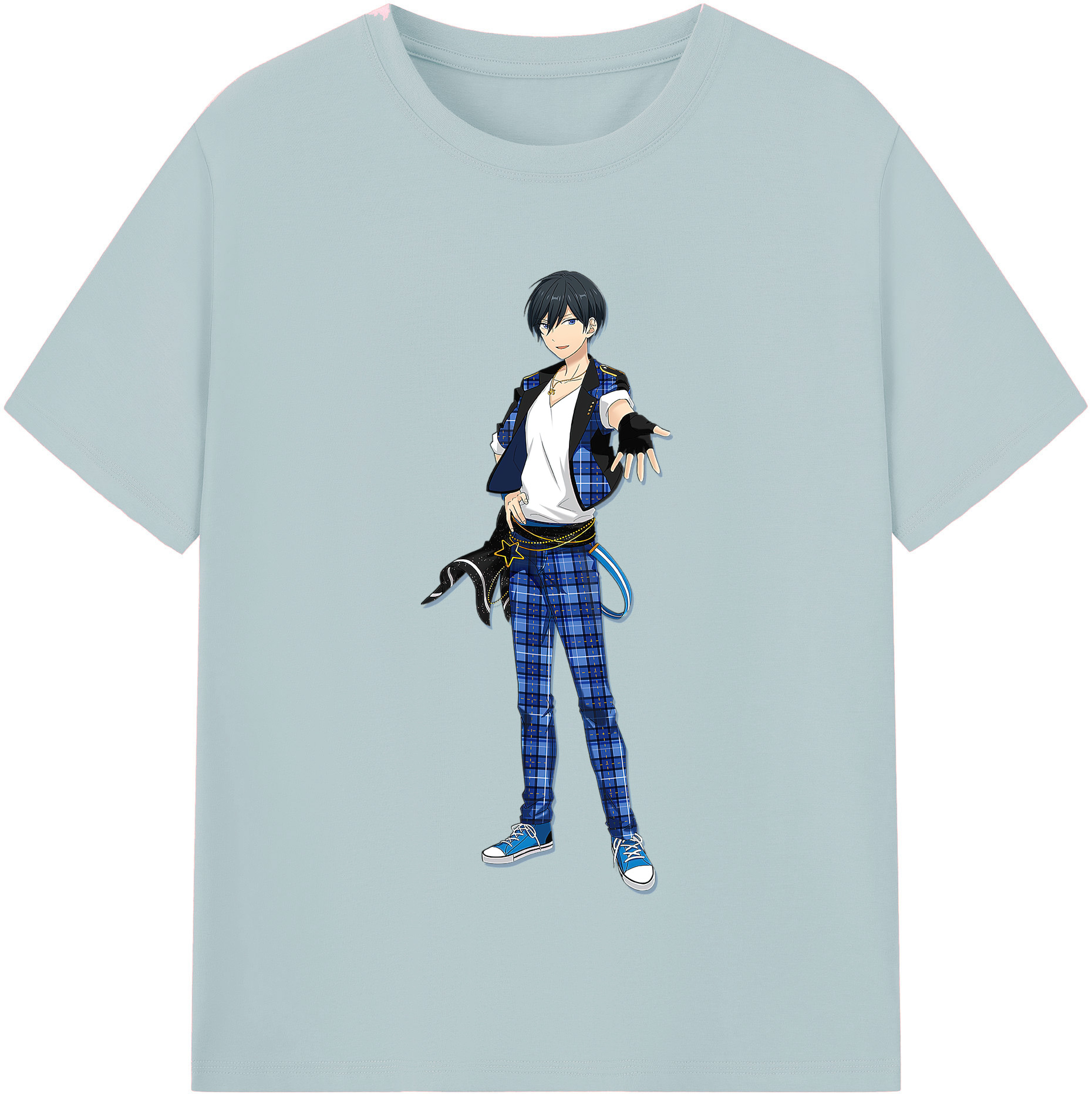 （画像用） あんさんぶるスターズ! Ensemble Stars 綿100％半袖Tシャツ（フロントプリント）